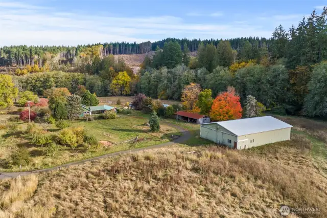View of homesite facing S/SE