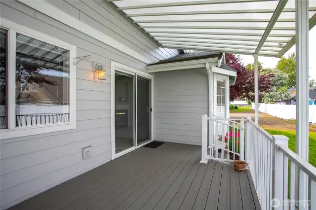 Covered deck
