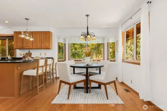 Cozy dining space