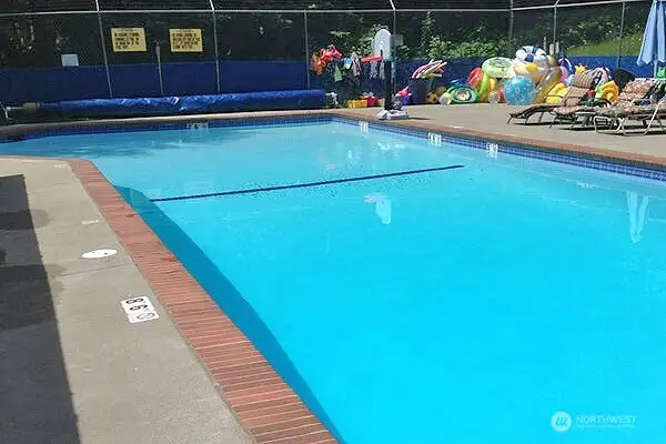 This seasonal community pool adds to the fun, offering a perfect spot to cool off and relax during the summer months.