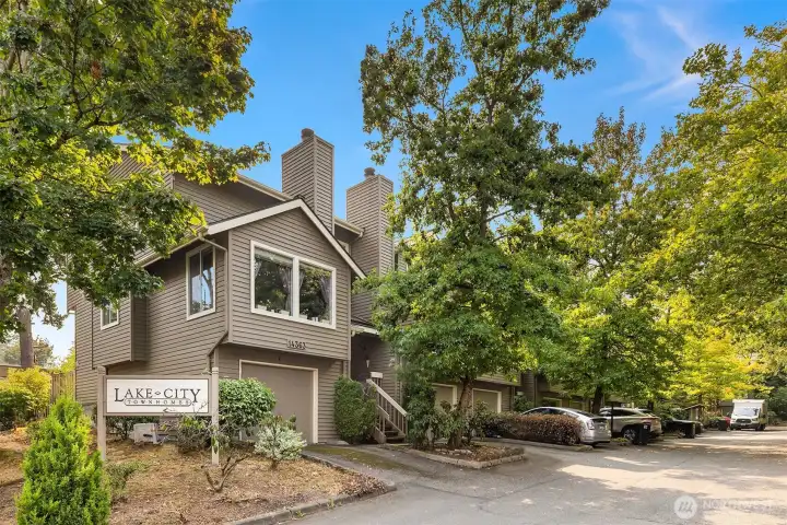 Quiet small community of 13 townhomes.