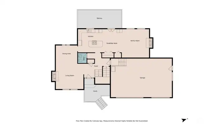 Main Level Floor Plan