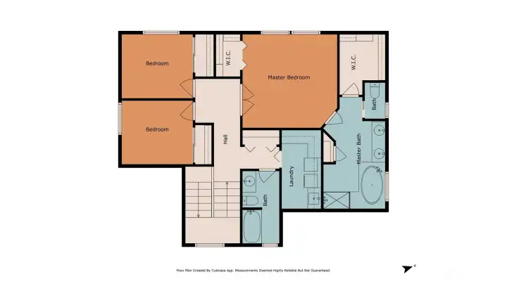 Upstairs Floorplan