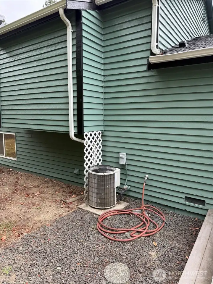 Central air conditioning.