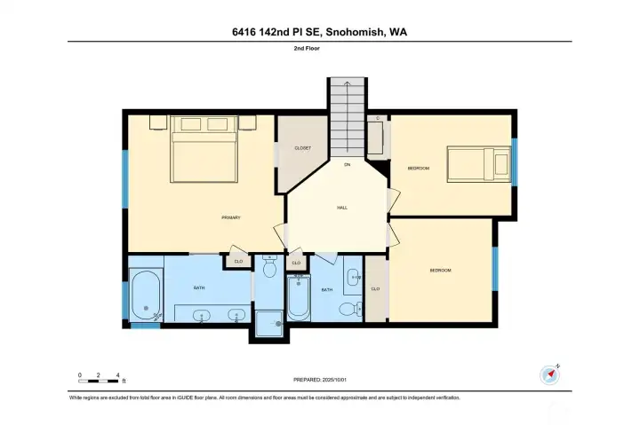 Upstairs Floor Plan