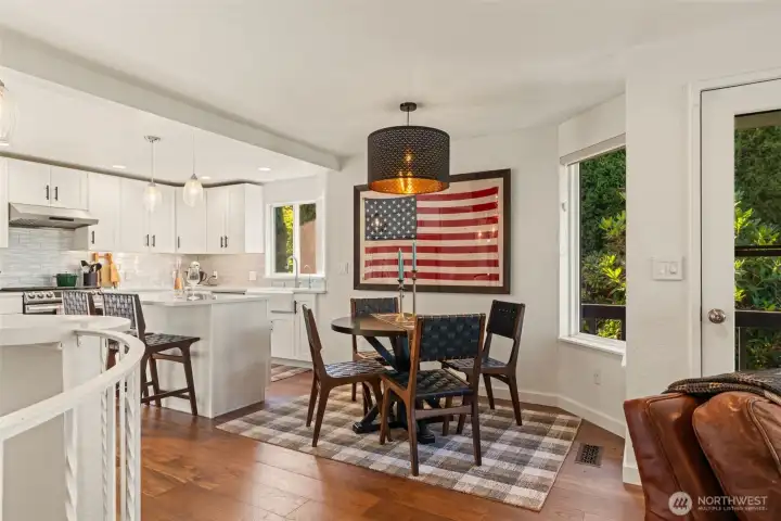 Dining area.
