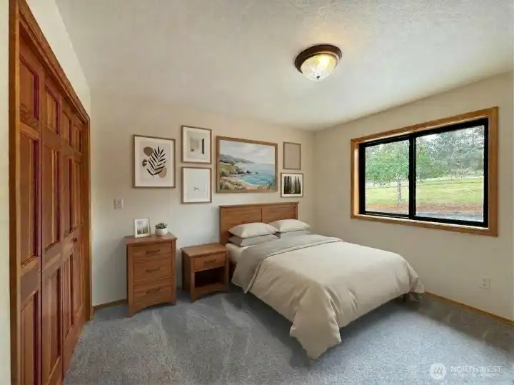 Virtually Staged Guest Room 1