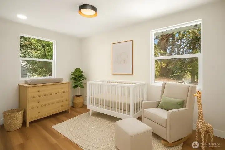 Virtually Staged Bedroom 2