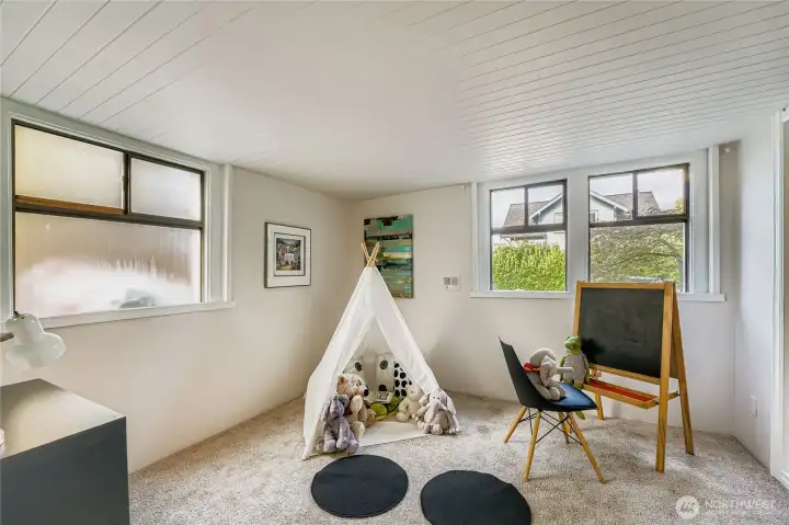 Family room, playroom, work-out space - you decide!