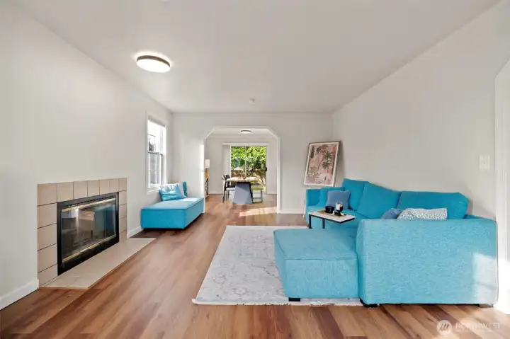 Wood Burning Fireplace to keep you Cozy