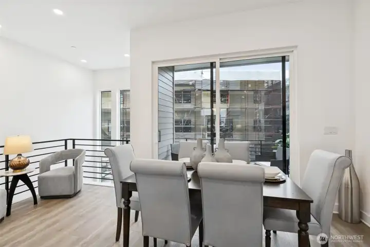 Dining with additional sitting area (Facade, Ext Colors, Interior Photos & Floor Plans for illustrative purposes only. Actual Facade, Ext Colors, Interiors & Floor Plans may differ.)