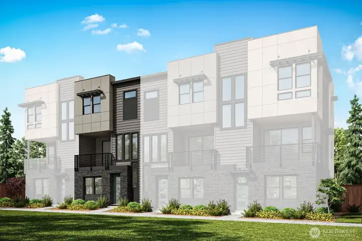 Exterior Rendering (Facade, Ext Colors, Interior Photos & Floor Plans for illustrative purposes only. Actual Facade, Ext Colors, Interiors & Floor Plans may differ.)