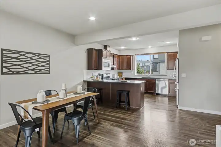 Open concept main floor