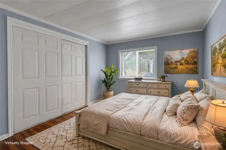 bedroom 1 virtually staged