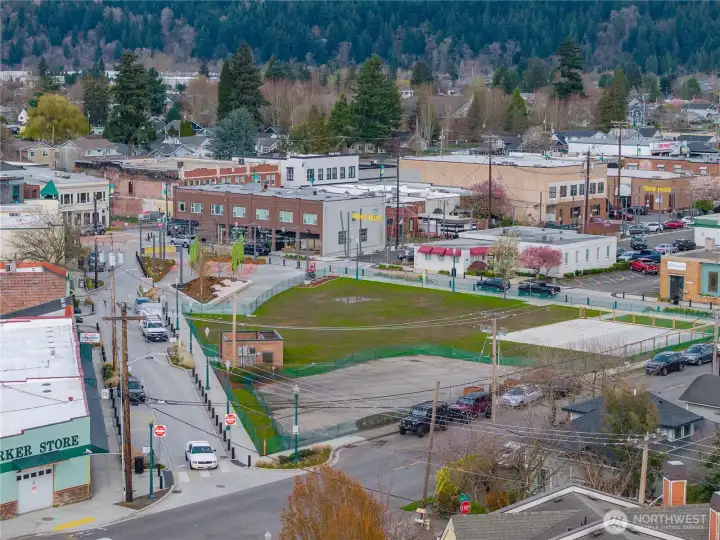 View of downtown Sumner building is right below this shot.