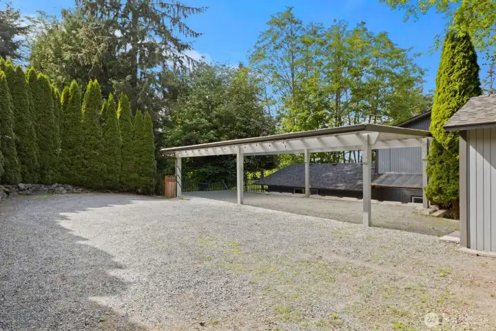 Covered carport