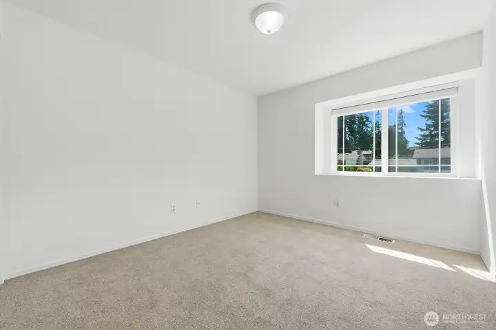 2nd of 3 large upper bedrooms.