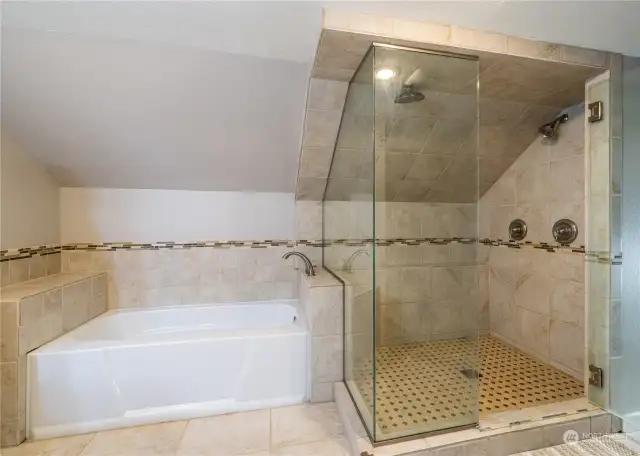 Primary Bath with Separate Tub