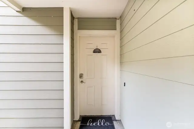 Front door