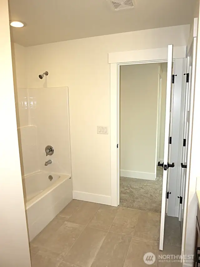 Secondary bathroom
