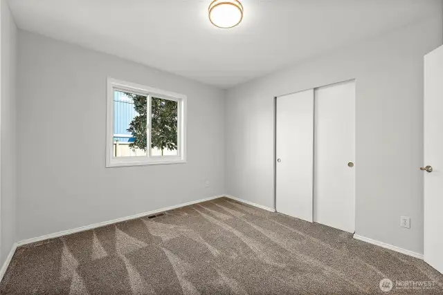 Bedroom #1 11'6" x 10'.