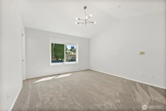 Primary Bedroom 13' x 17'.