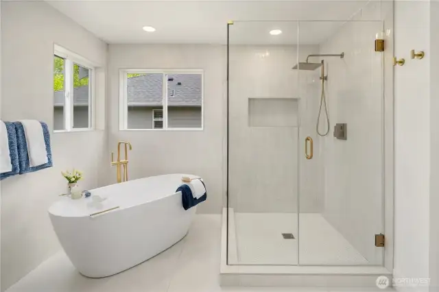 Master bathroom