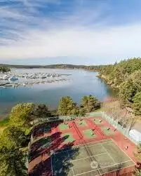 Tennis and pickleball courts (only if you are in rental pool)