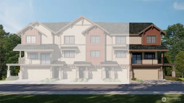 Exterior Rendering - For marketing purposes only. Features and colors may vary.