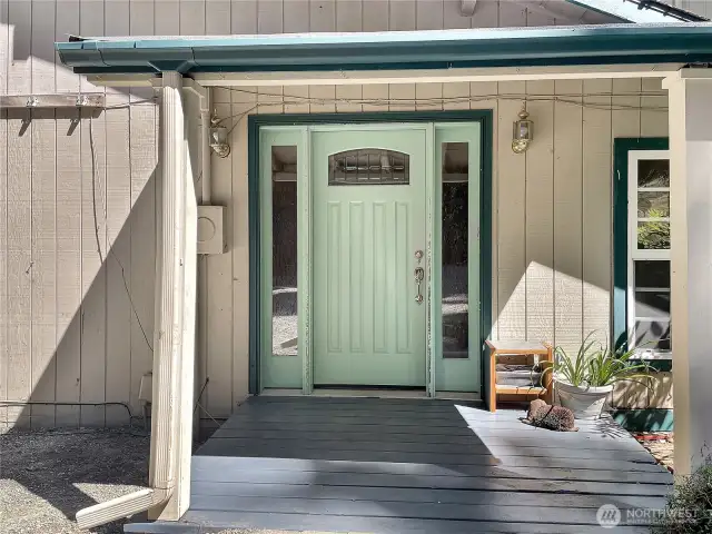 Front entrance