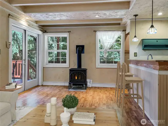 Virtually Staged Living Room