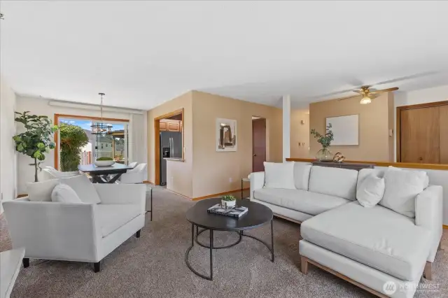 This is a loved home and offers many update including newer windows and Slider.