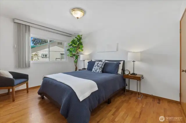 Hardwood Floors are featured in all 3 Bedrooms.