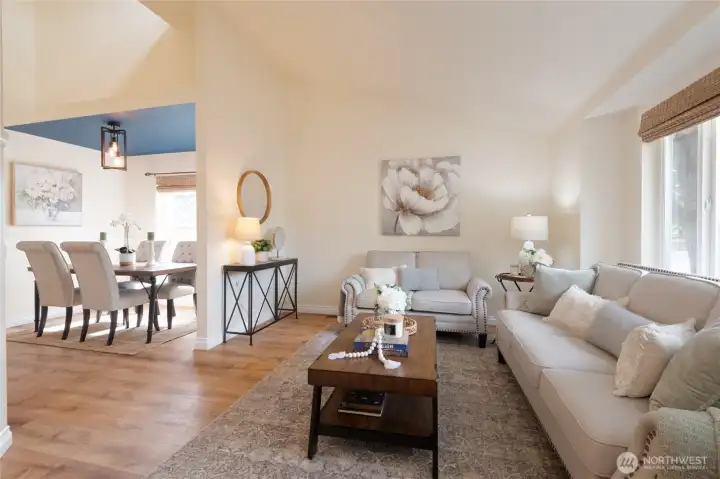 You’ll love the attractive LVP flooring throughout the main floor which provides for easy maintenance and a stylish, durable finish that stands up beautifully to daily living.