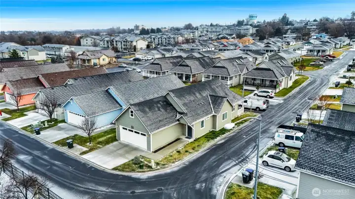 Convenient, close to town.