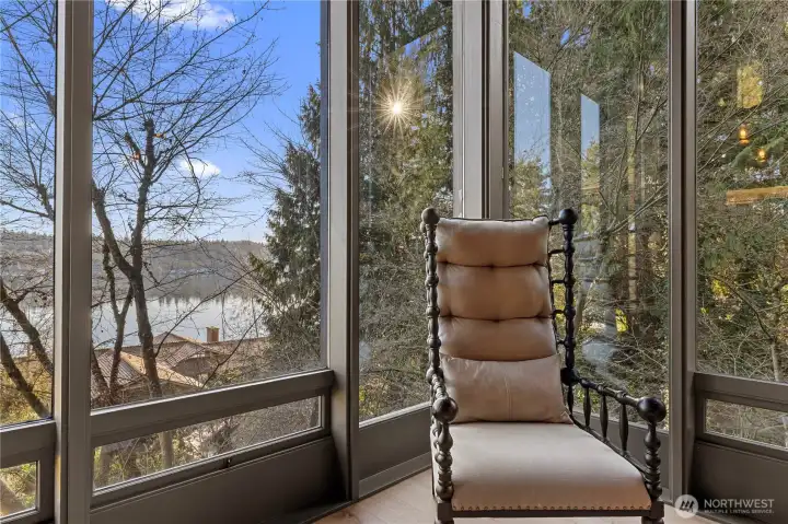 Floor to ceiling windows