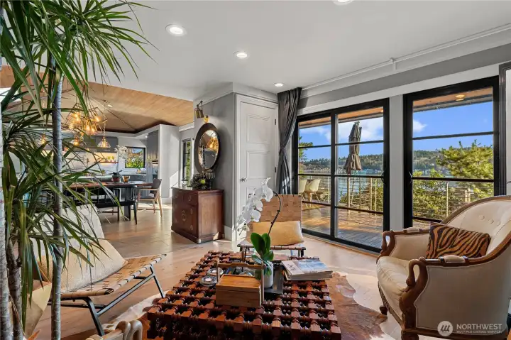 View deck access
