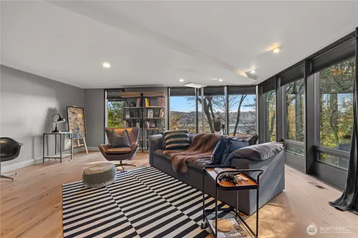 Lower level family room