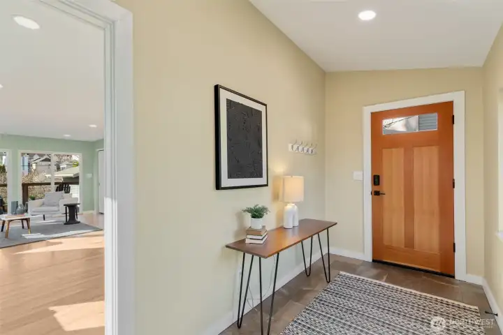 Front mudroom perfect for all the gear!