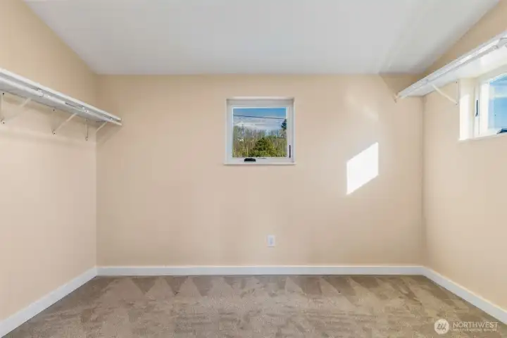 Huge walk-in closet