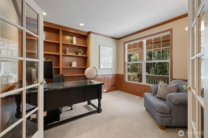 Main floor office.