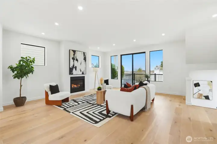 Spacious great room