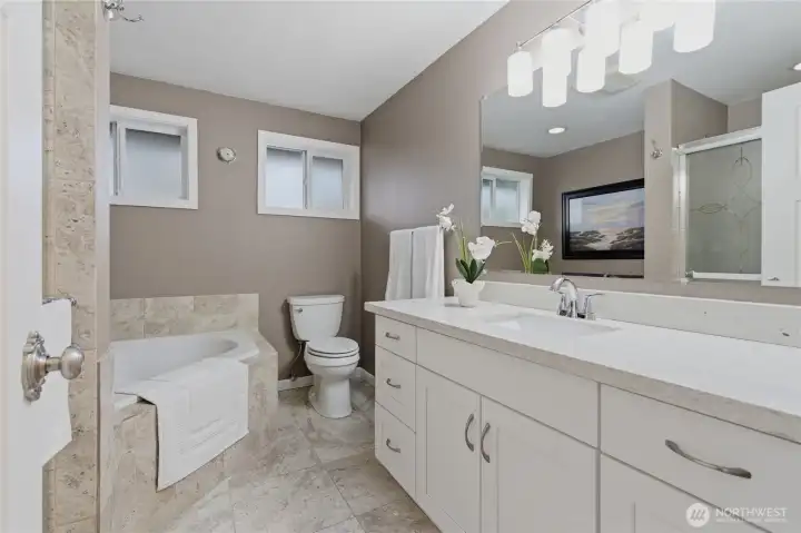 Remodeled main bath
