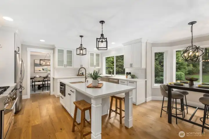 Quartz countertops designed for both beauty and durability.