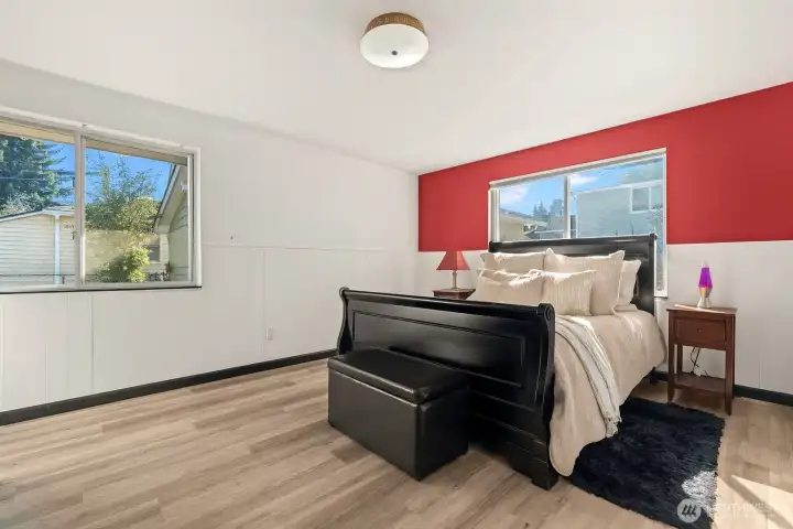 Primary Bedroom - virtually staged