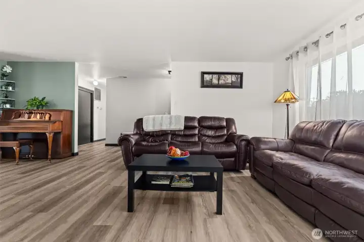 Living Room towards entry and hallway