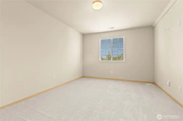 BEDROOM #1 w/Walk-In Closet.