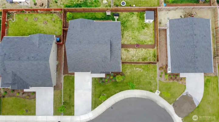 One of the largest lots in the devolopment