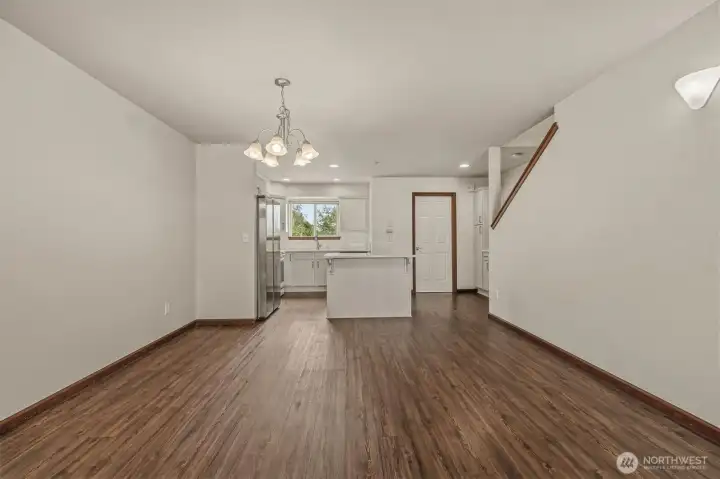 Dining area. Dining area.