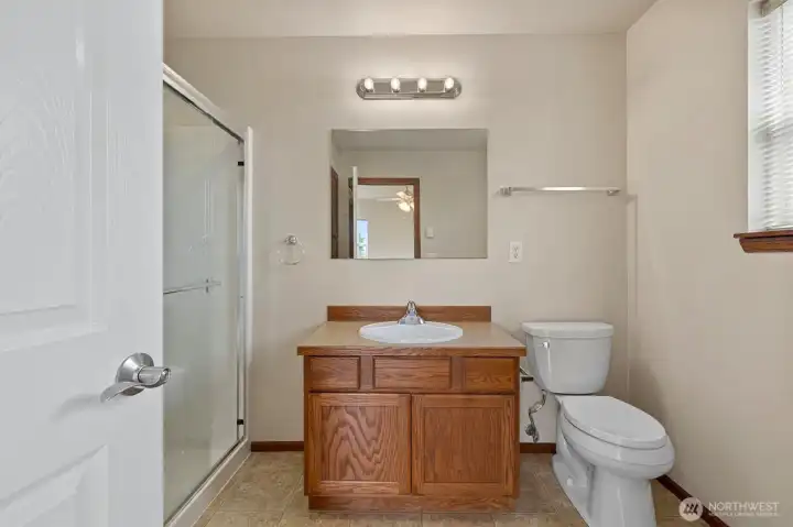 3rd floor primary bathroom, walk in shower. 3rd floor primary bathroom, walk in shower.